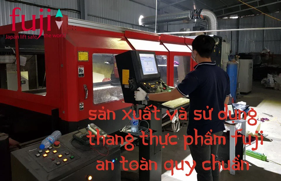 thang máy thực phẩm tiêu chuẩn an toàn