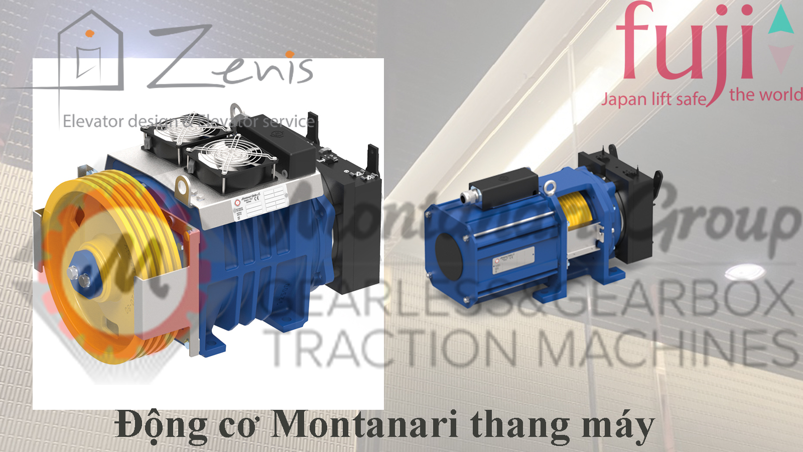 Động cơ thang máy Montanari