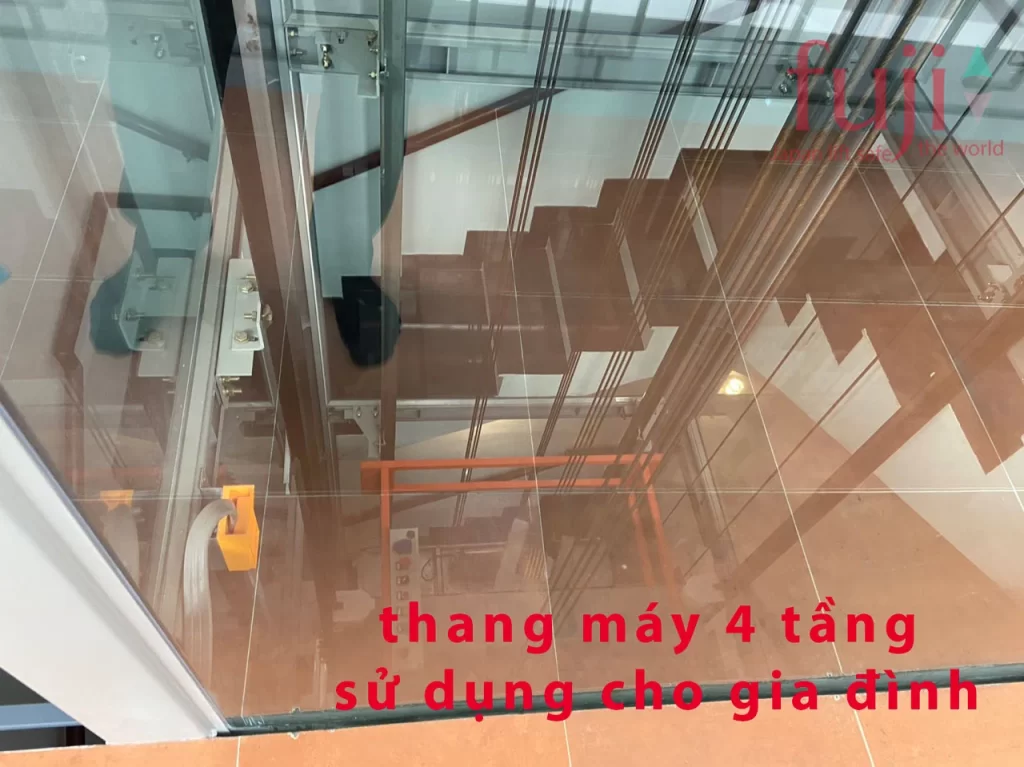 thang máy gia đình cho 4 tầng