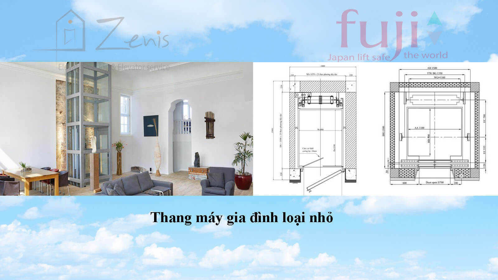 Thang máy gia đình loại nhỏ  Lựa chọn hoàn hảo cho không gian sống hiện đại