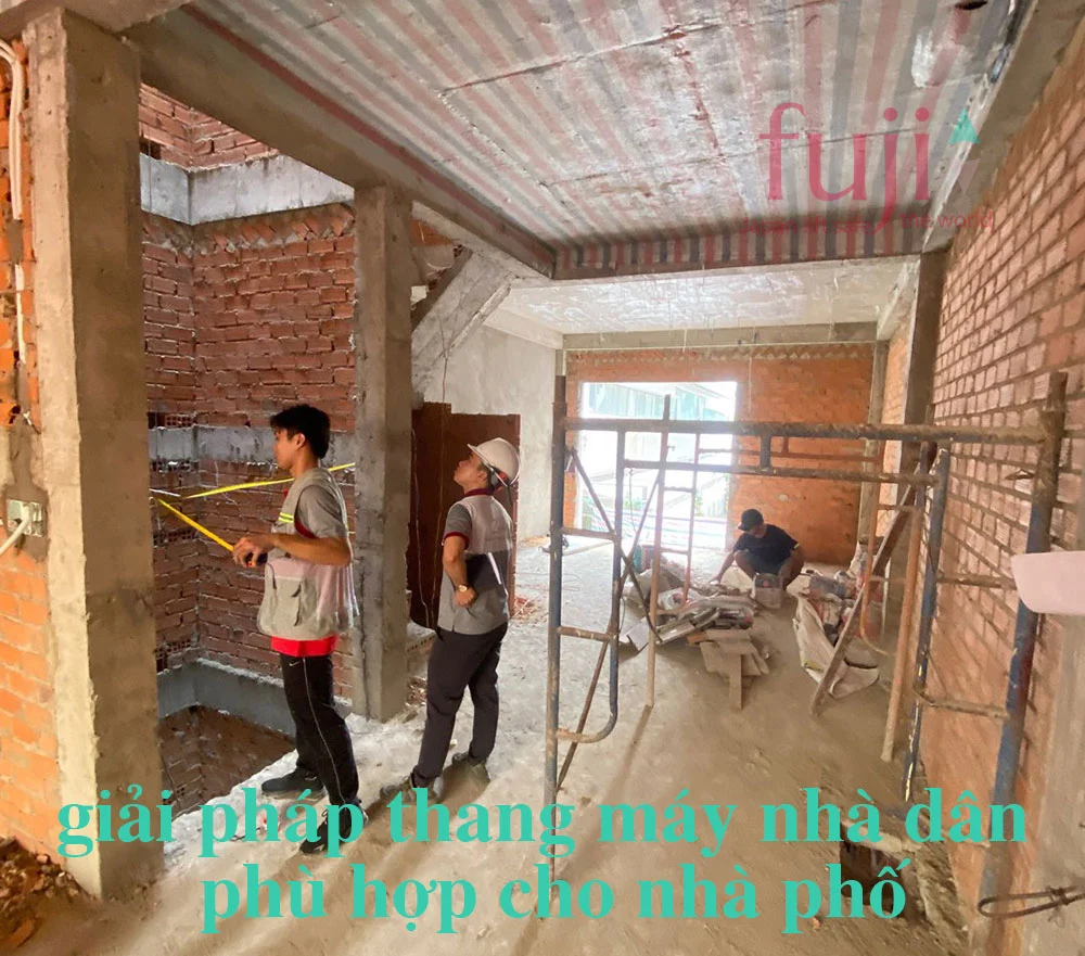 giải pháp thang máy nhà dân phù hợp cho nhà phố