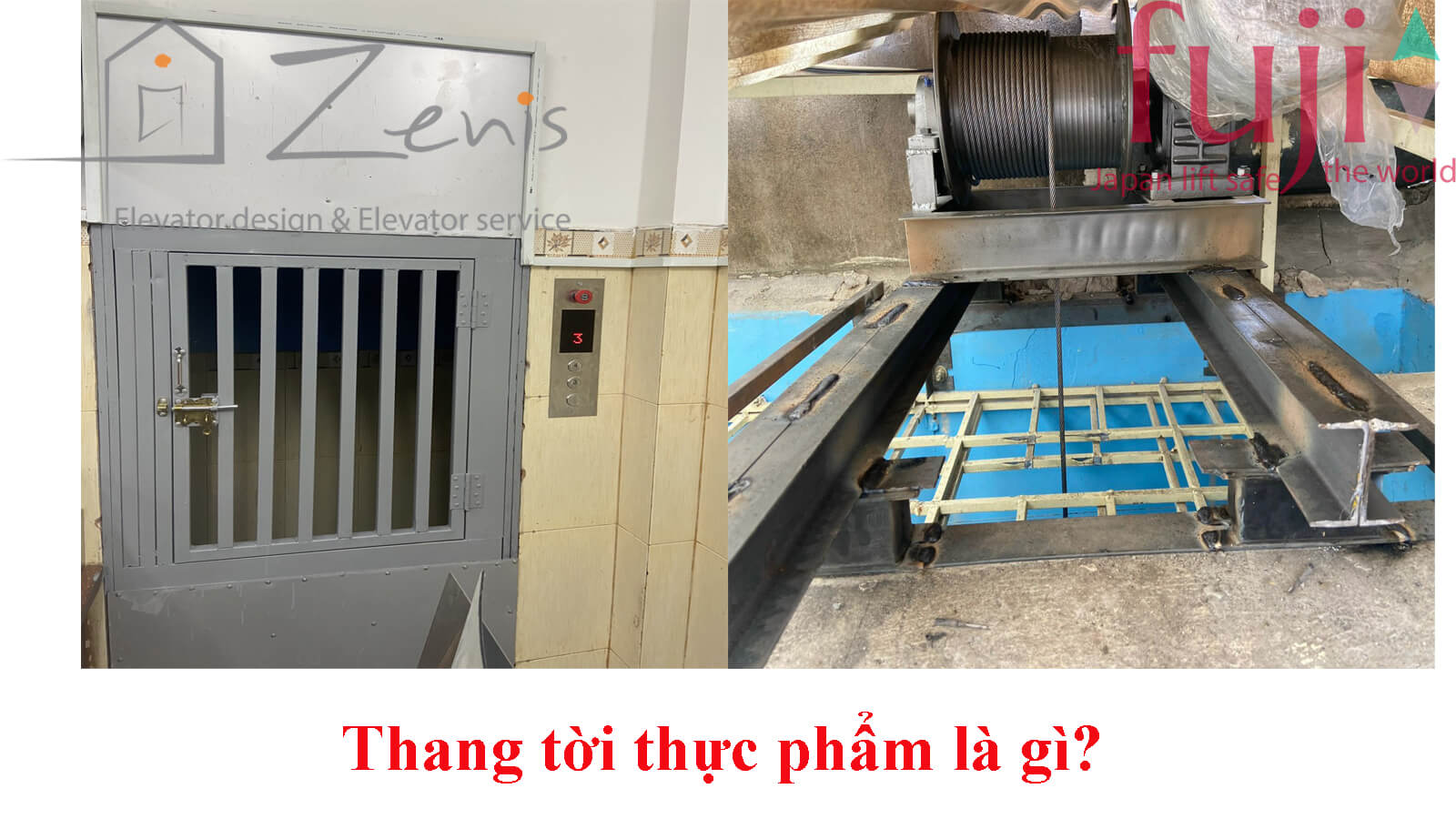 Thang tời thực phẩm là gì?