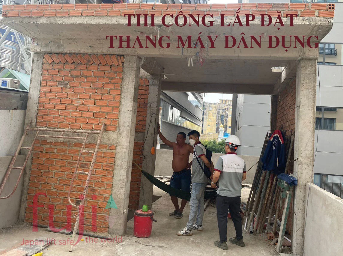 Thiết kế lắp đặt thang máy dân dụng