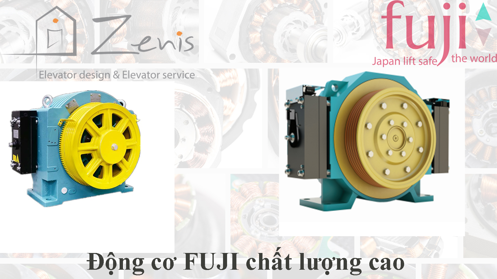 Ưu Điểm của động cơ thang máy fuji