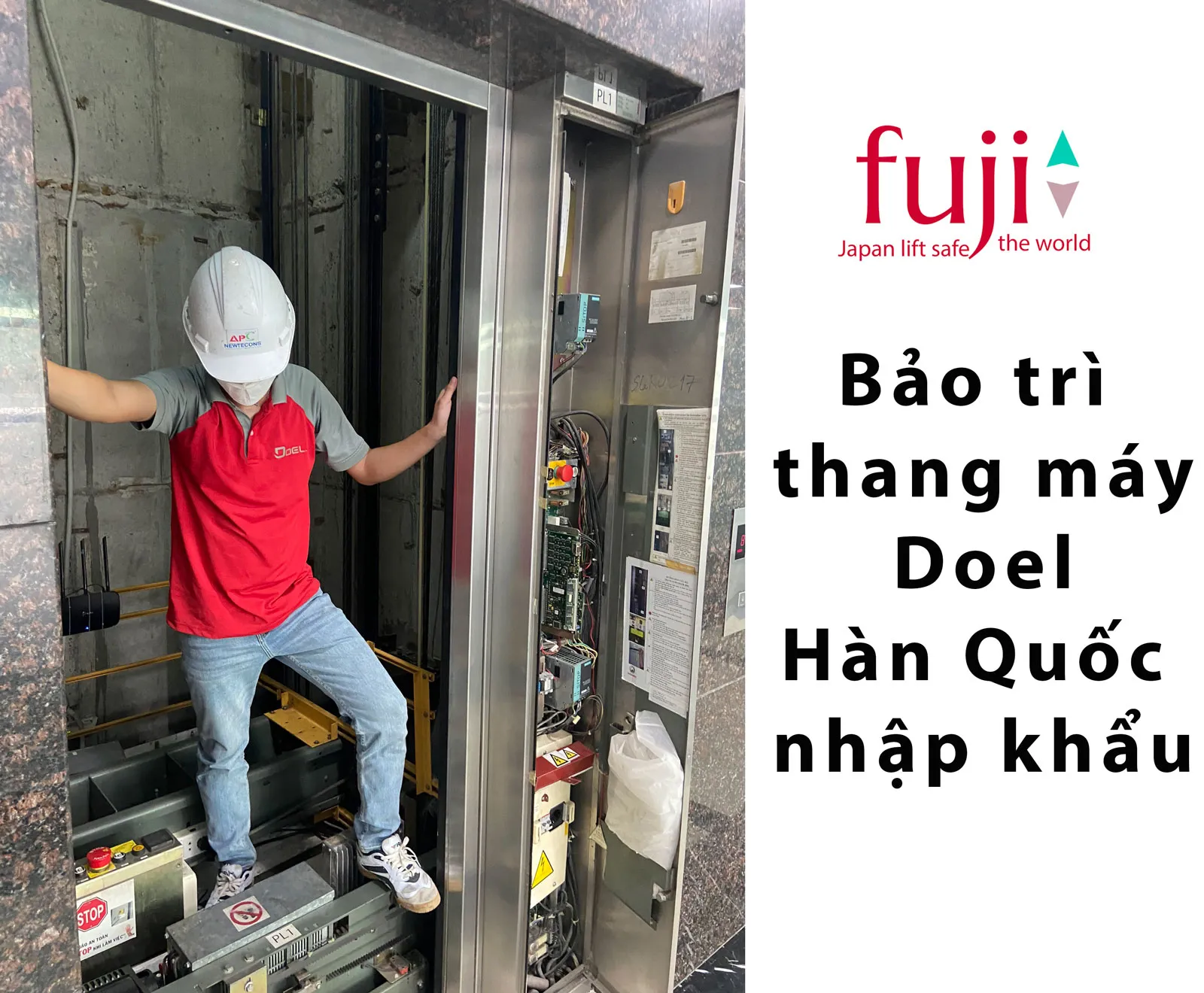 Chi phí bảo trì thang máy gia đình Doel nhập khẩu Hàn Quốc