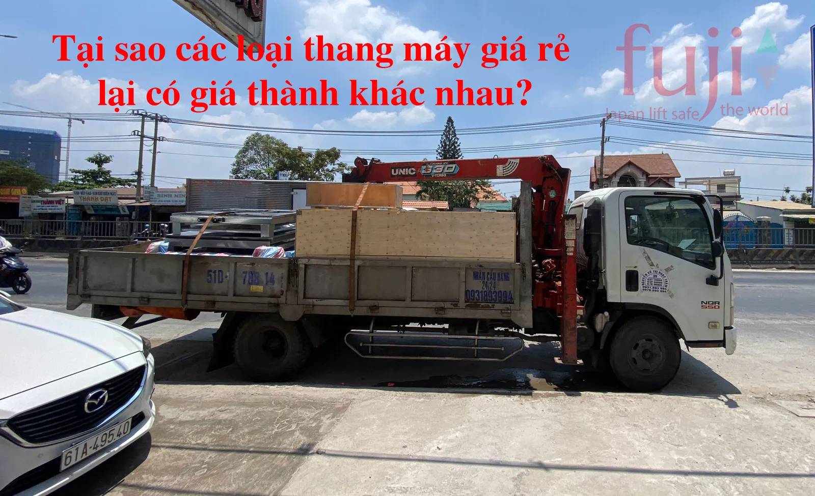 giá thành các loại thang máy giá rẻ