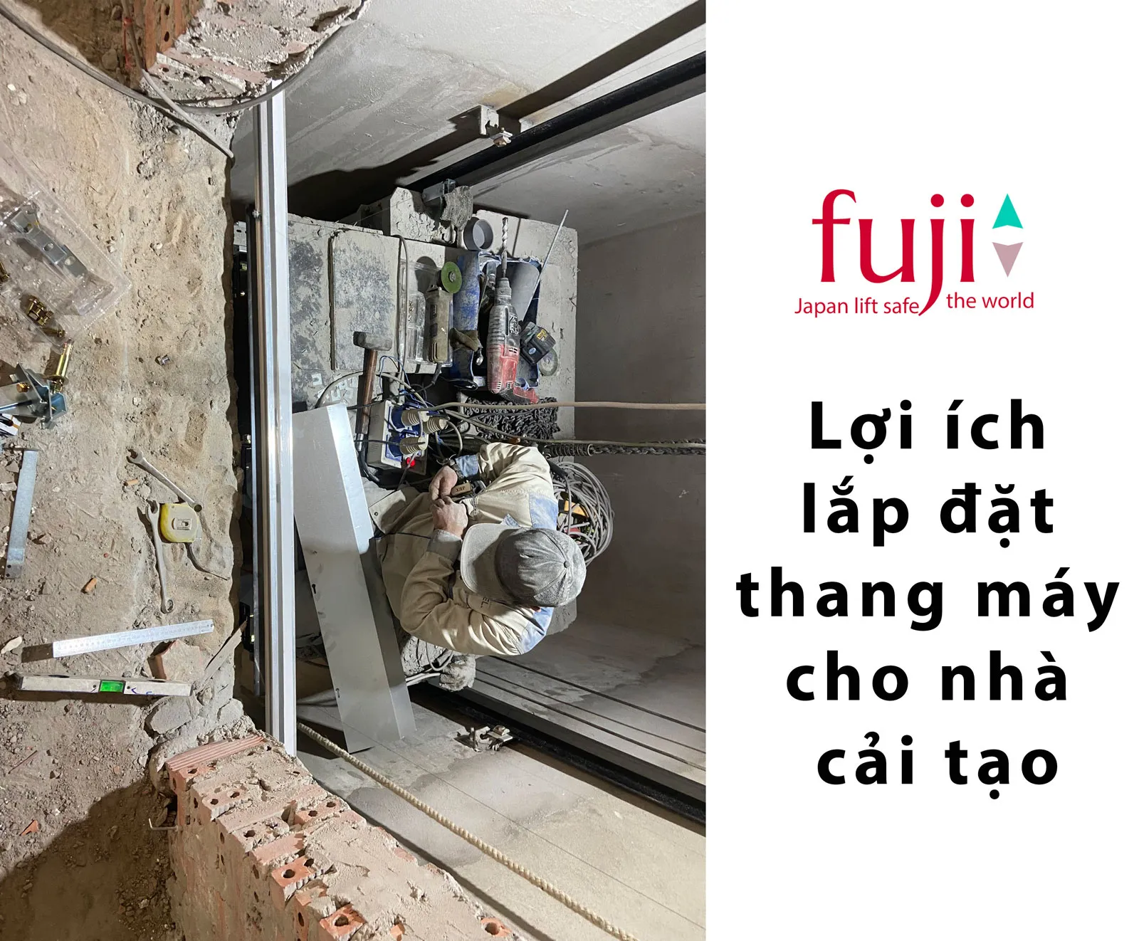 Lợi ích lắp đặt thang máy cho nhà cải tạo