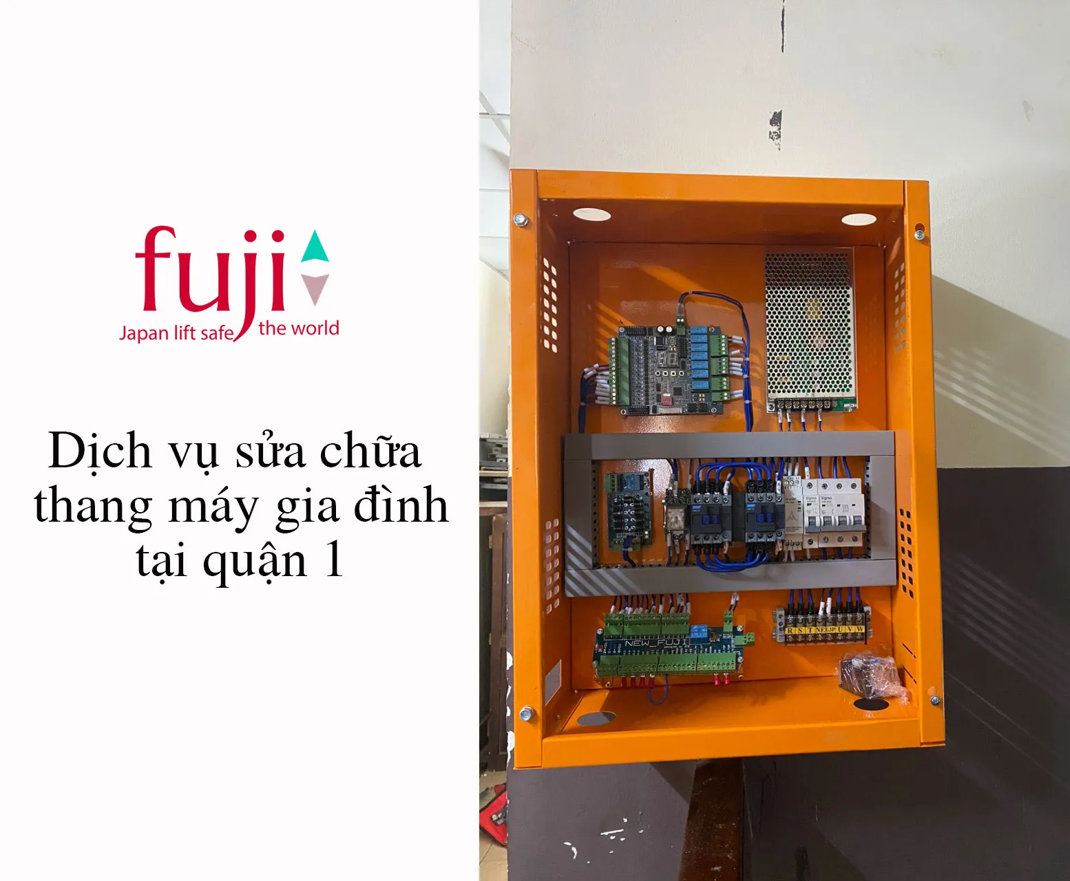 Dịch vụ sửa chữa thang máy gia đình tại quận 1