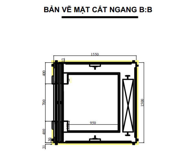 kích thước và tải trọng