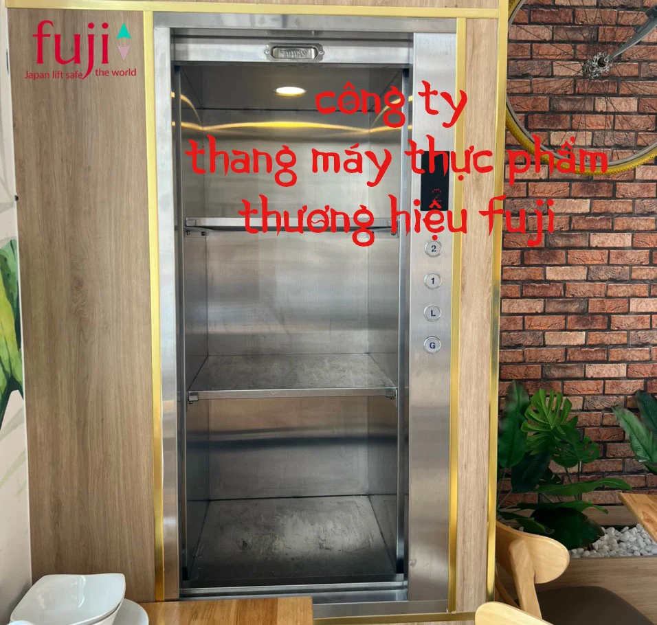 công ty lắp thang máy thực phẩm fuji