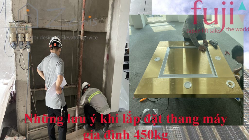 thang máy gia đình 450kg