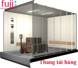 thang máy tải hàng nhà xưởng