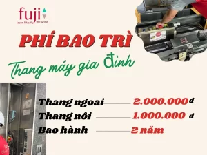 Chi phí bảo trì thang máy gia đình