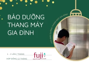 Bảo dưỡng thang máy gia đình