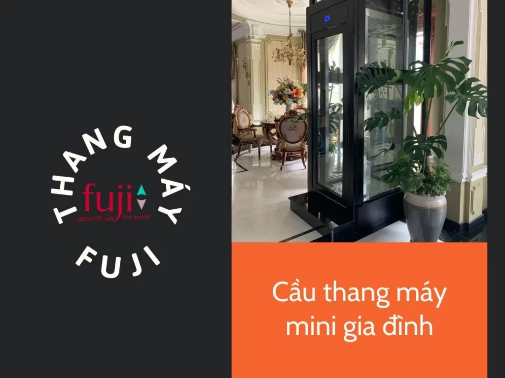 cầu thang máy mini gia đình