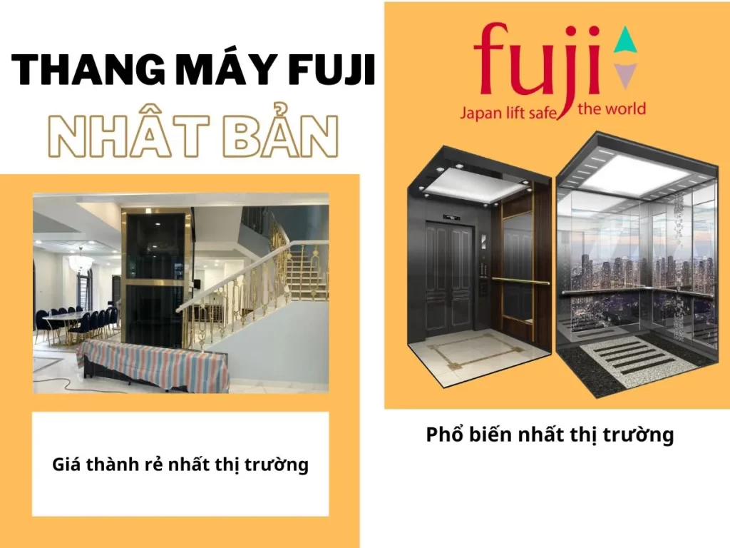 Thang máy Fuji Nhật Bản