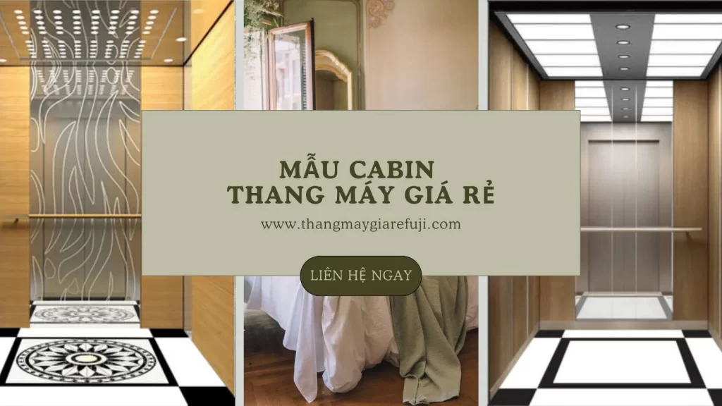 Mẫu thang máy giá rẻ